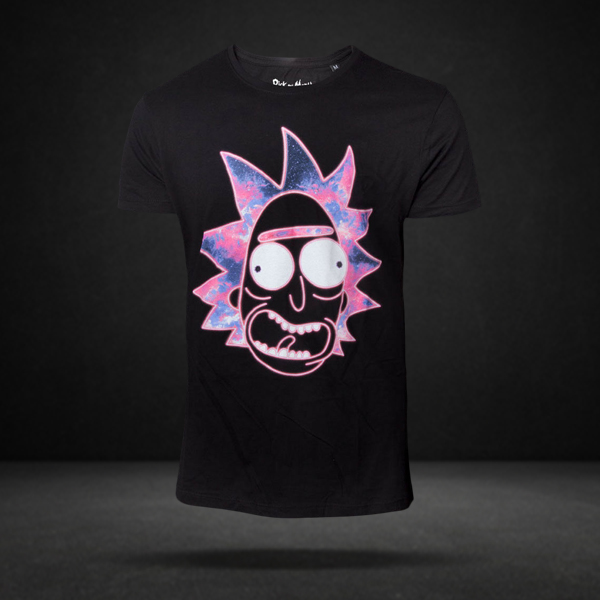 Rick - Morty - Neon Rick Men's T-shirt 