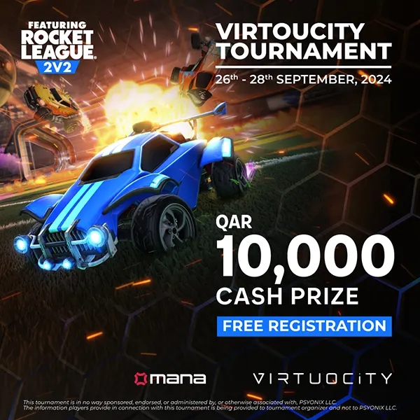 Rocket League Tournament Virtuocity Qatar Rocket League Tournament Virtuocity Qatar